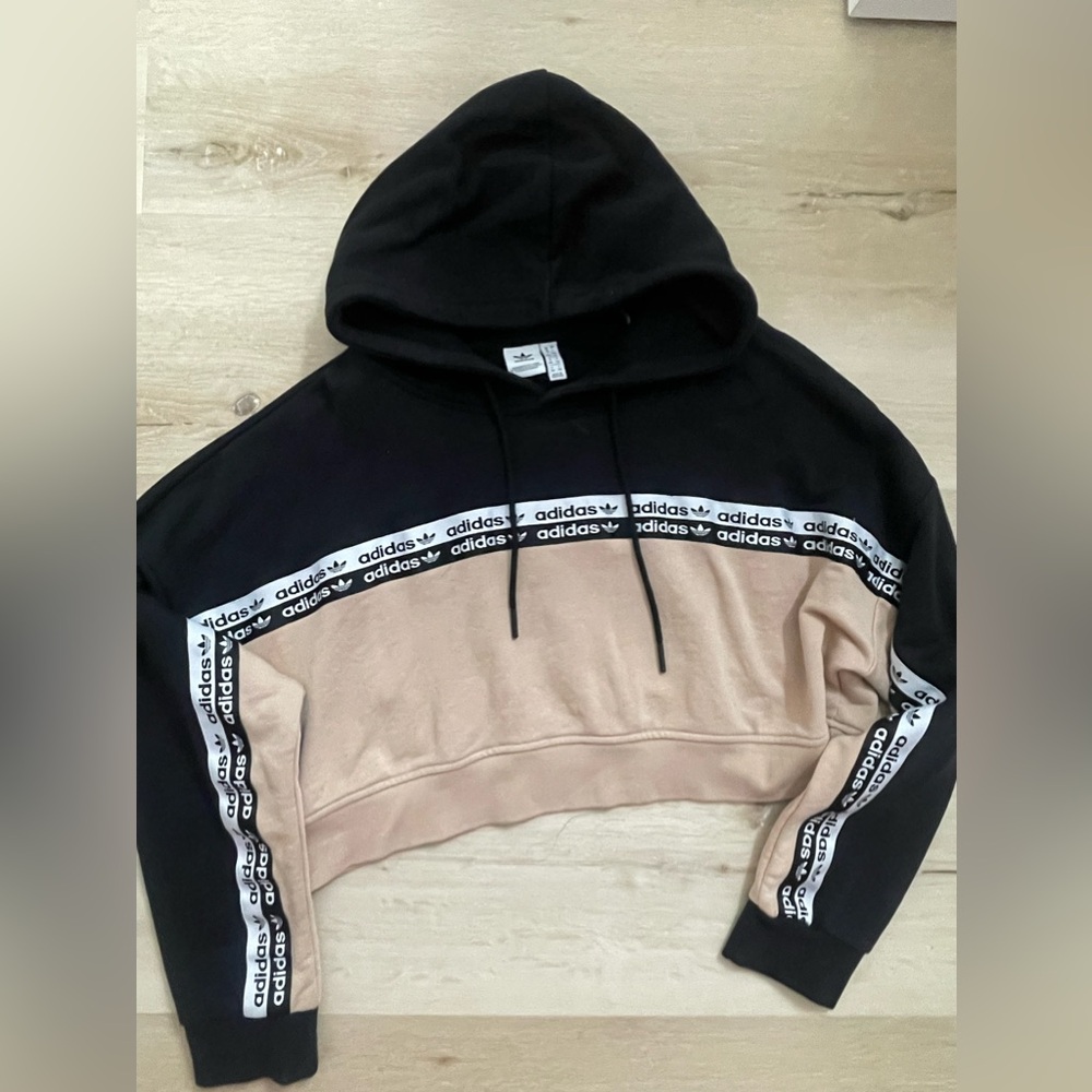 Adidas Cropped Hoodie